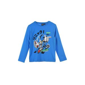Tricou baieti Sonic cu maneca lunga HW1183 Albastru