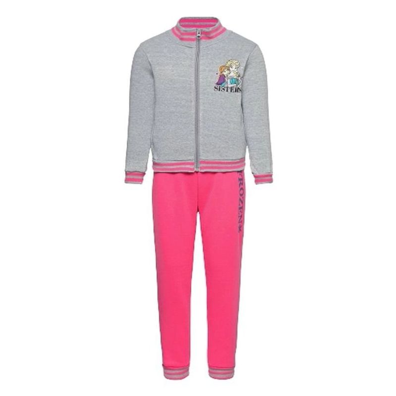 Fashion, accesorii si bijuterii - Copii - Imbracaminte copii - Treninguri si compleuri copii - Trening fete Frozen HS7259 98 CM Gri 3 ani - Infinity.ro