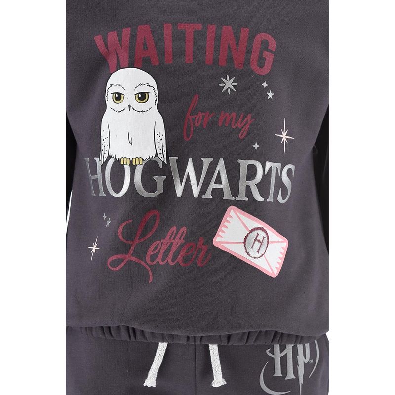 Fashion, accesorii si bijuterii - Copii - Imbracaminte copii - Treninguri si compleuri copii - Trening fete Harry Potter VH1267 116 CM Gri inchis 6 ani - Infinity.ro