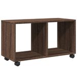 Casa si Gradina - Mobilier - Mobilier baie - Comode baie - Dulap cu roti, stejar maro, 72x33x42,5 cm, lemn prelucrat - Infinity.ro