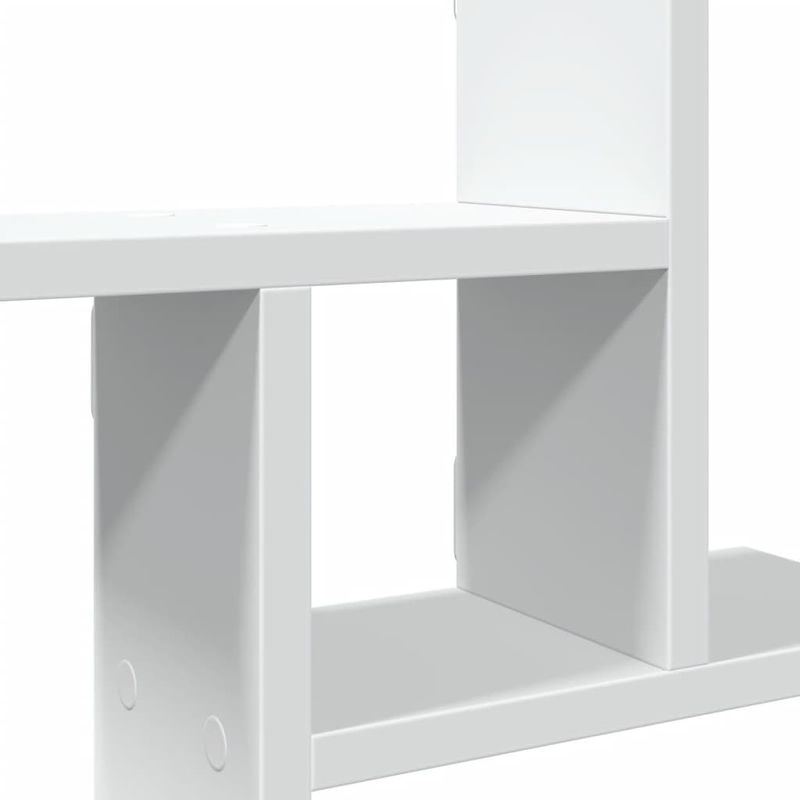 Casa si Gradina - Mobilier - Biblioteci si rafturi - Rafturi - Rafturi de perete, 2 buc., alb, 38x12x38 cm, lemn prelucrat - Infinity.ro
