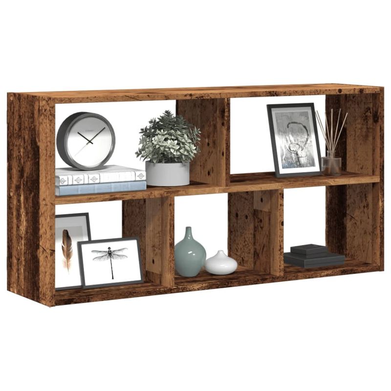 Casa si Gradina - Mobilier - Biblioteci si rafturi - Rafturi - Raft de perete, lemn vechi, 100x25x50 cm, lemn prelucrat - Infinity.ro
