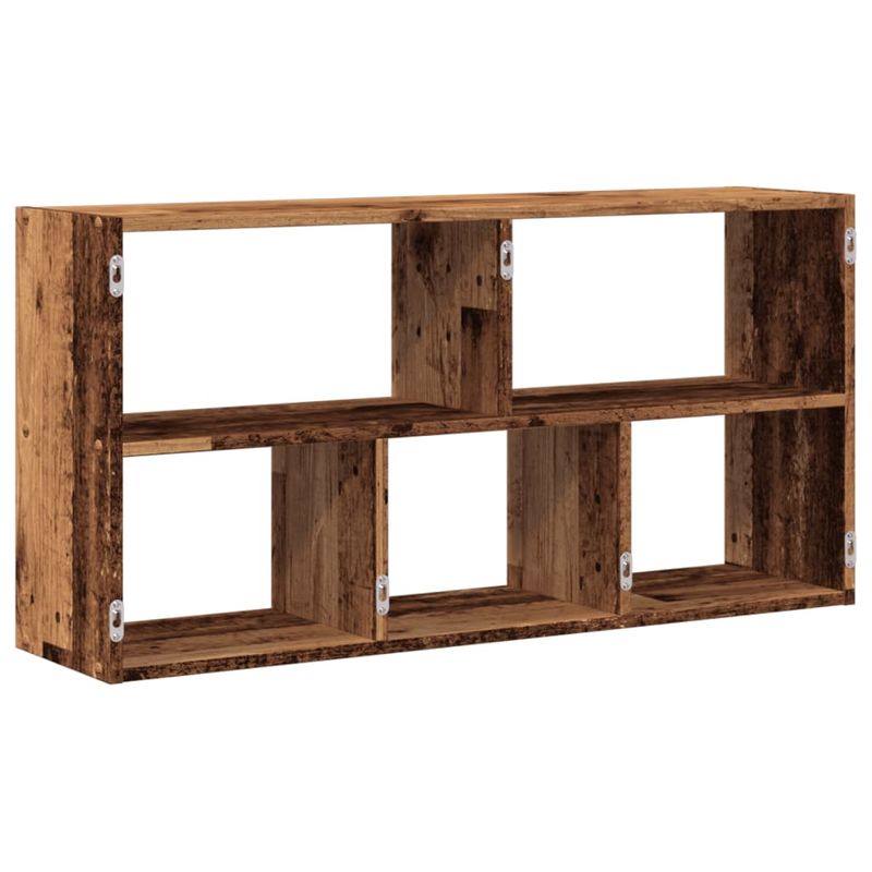 Casa si Gradina - Mobilier - Biblioteci si rafturi - Rafturi - Raft de perete, lemn vechi, 100x25x50 cm, lemn prelucrat - Infinity.ro