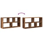 Casa si Gradina - Mobilier - Biblioteci si rafturi - Rafturi - Raft de perete, lemn vechi, 100x25x50 cm, lemn prelucrat - Infinity.ro