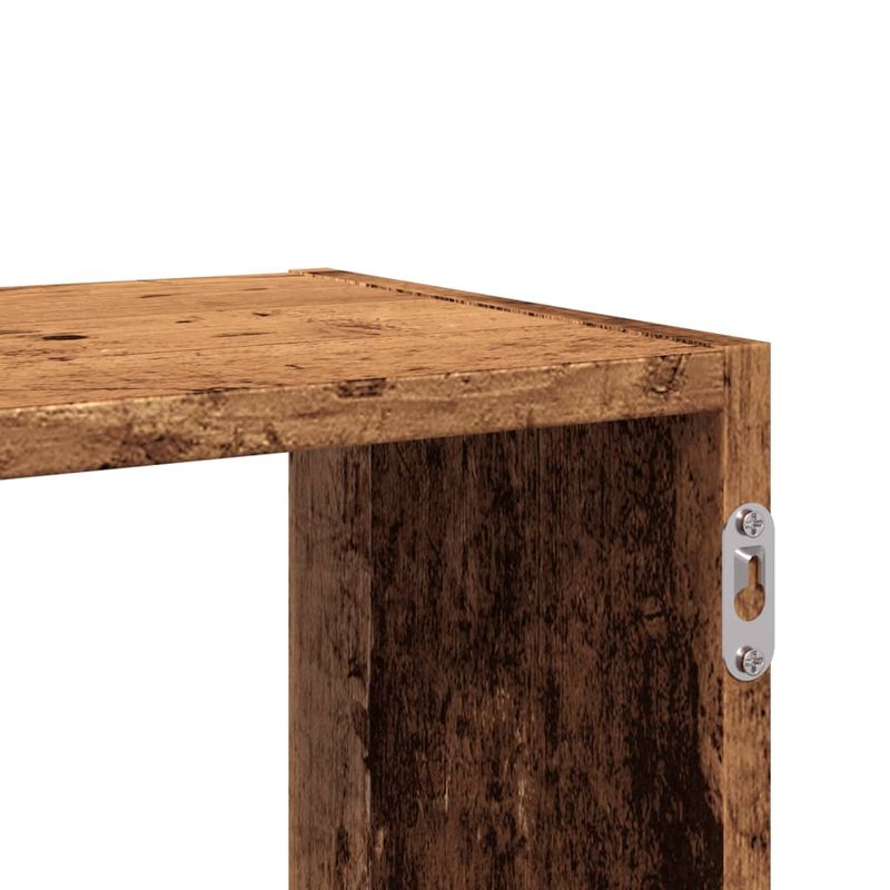 Casa si Gradina - Mobilier - Biblioteci si rafturi - Rafturi - Raft de perete, lemn vechi, 100x25x50 cm, lemn prelucrat - Infinity.ro