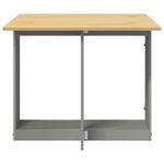 Casa si Gradina - Mobilier - Mese si birouri - Mese bucatarie si dining - Masa tip fluture pliabila „Corona”, gri, lemn masiv pin - Infinity.ro