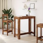 Casa si Gradina - Mobilier - Mese si birouri - Mese bucatarie si dining - Masa de bar, lemn vechi, 102x50x103,5 cm, lemn prelucrat - Infinity.ro