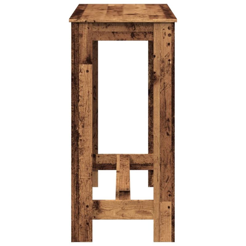 Casa si Gradina - Mobilier - Mese si birouri - Mese bucatarie si dining - Masa de bar, lemn vechi, 102x50x103,5 cm, lemn prelucrat - Infinity.ro