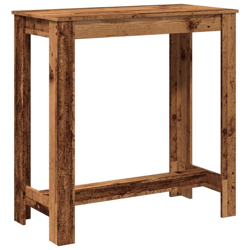 Casa si Gradina - Mobilier - Mese si birouri - Mese bucatarie si dining - Masa de bar, lemn vechi, 102x50x103,5 cm, lemn prelucrat - Infinity.ro