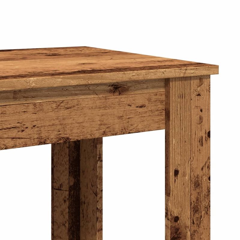 Casa si Gradina - Mobilier - Mese si birouri - Mese bucatarie si dining - Masa de bar, lemn vechi, 102x50x103,5 cm, lemn prelucrat - Infinity.ro