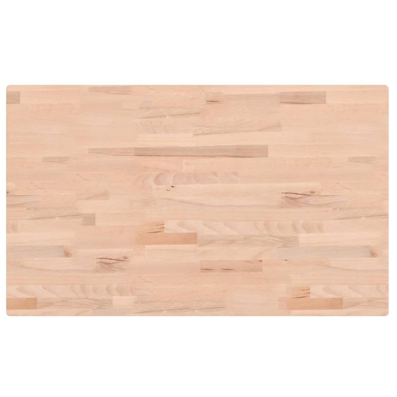 Casa si Gradina - Constructii - Scule de mana si unelte - Mese si bancuri de lucru - Banc lucru 100x60x(71,5-98) cm lemn masiv fag, dreptunghiular, maro și alb - Infinity.ro