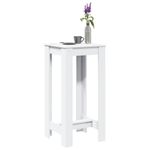 Casa si Gradina - Mobilier - Mese si birouri - Mese bucatarie si dining - Masa bar, alb, 51x50x103,5 cm, lemn prelucrat - Infinity.ro