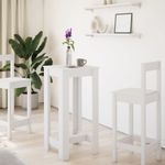 Casa si Gradina - Mobilier - Mese si birouri - Mese bucatarie si dining - Masa bar, alb, 51x50x103,5 cm, lemn prelucrat - Infinity.ro