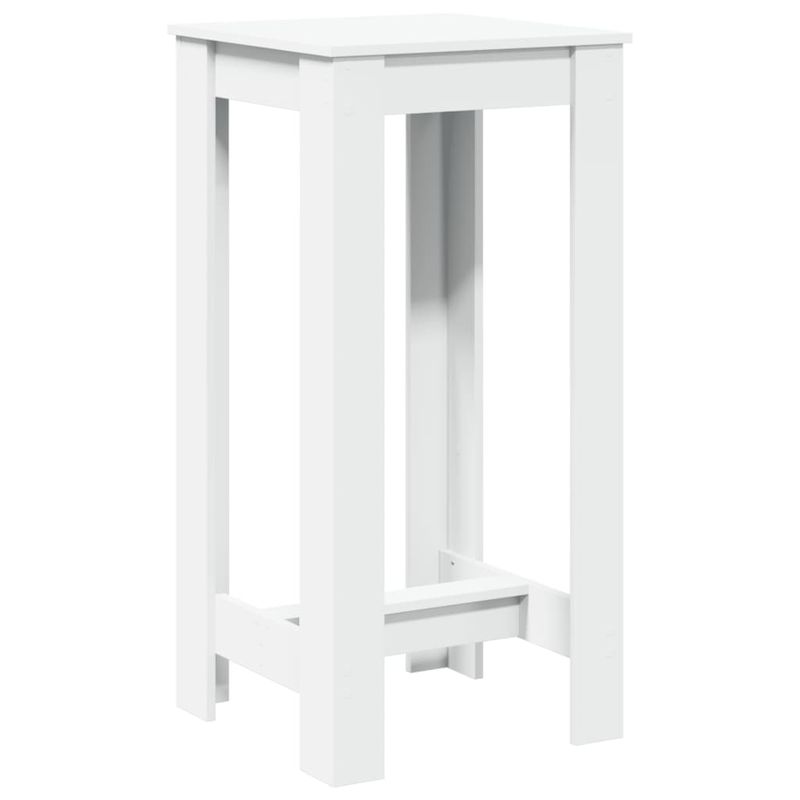 Casa si Gradina - Mobilier - Mese si birouri - Mese bucatarie si dining - Masa bar, alb, 51x50x103,5 cm, lemn prelucrat - Infinity.ro