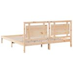 Casa si Gradina - Mobilier - Paturi si accesorii - Paturi - Cadru pat foarte lung fara saltea, 180x210 cm, lemn masiv - Infinity.ro