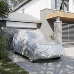 Auto si Moto - Intretinere auto - Huse auto - Husa auto SUV, curele cu catarama, complet, argintiu XL PEVA - Infinity.ro