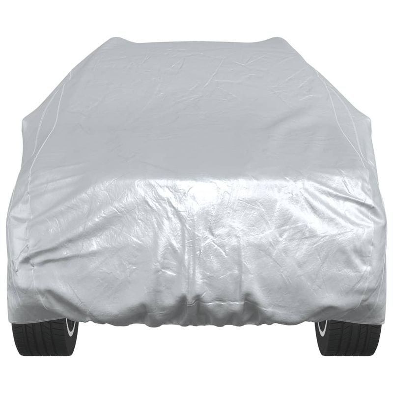 Auto si Moto - Intretinere auto - Huse auto - Husa auto SUV, curele cu catarama, complet, argintiu XL PEVA - Infinity.ro