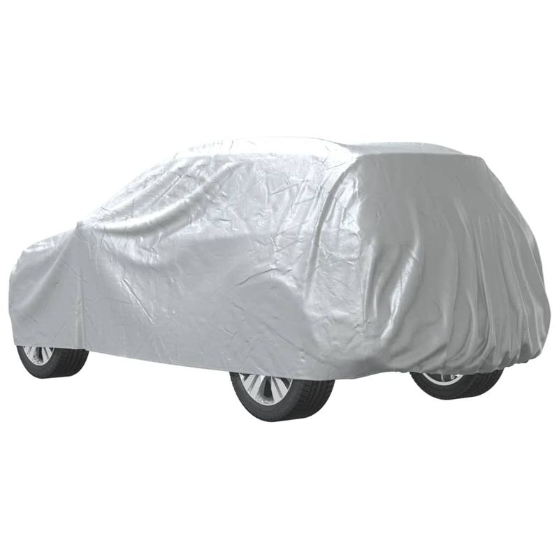 Auto si Moto - Intretinere auto - Huse auto - Husa auto SUV, curele cu catarama, complet, argintiu XL PEVA - Infinity.ro