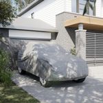 Auto si Moto - Intretinere auto - Huse auto - Husa auto pentru SUV, textil netesut, completa, gri, L - Infinity.ro