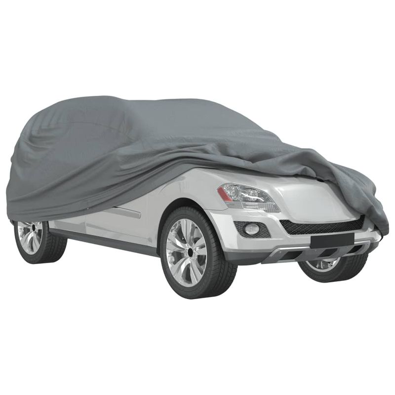 Auto si Moto - Intretinere auto - Huse auto - Husa auto pentru SUV, textil netesut, completa, gri, L - Infinity.ro