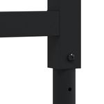 Casa si Gradina - Constructii - Scule de mana si unelte - Mese si bancuri de lucru - Banc lucru maro 100x60x(71,5-98)cm lemn masiv stejar dreptunghi, maro închis și negru - Infinity.ro