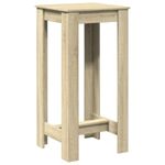 Casa si Gradina - Mobilier - Mese si birouri - Mese bucatarie si dining - Masa bar, stejar sonoma, 51x50x103,5 cm, lemn prelucrat - Infinity.ro