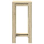 Casa si Gradina - Mobilier - Mese si birouri - Mese bucatarie si dining - Masa bar, stejar sonoma, 51x50x103,5 cm, lemn prelucrat - Infinity.ro