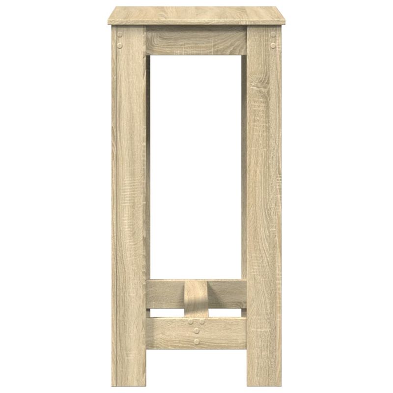 Casa si Gradina - Mobilier - Mese si birouri - Mese bucatarie si dining - Masa bar, stejar sonoma, 51x50x103,5 cm, lemn prelucrat - Infinity.ro