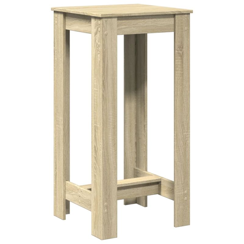 Casa si Gradina - Mobilier - Mese si birouri - Mese bucatarie si dining - Masa bar, stejar sonoma, 51x50x103,5 cm, lemn prelucrat - Infinity.ro