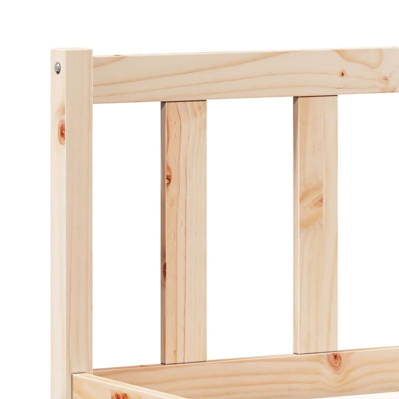 Casa si Gradina - Mobilier - Paturi si accesorii - Paturi - Cadru pat foarte lung fara saltea, 200x220 cm, lemn masiv pin - Infinity.ro