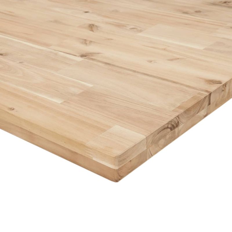 Casa si Gradina - Constructii - Scule de mana si unelte - Mese si bancuri de lucru - Banc lucru 80x60x(73-99,5) cm lemn masiv acacia dreptunghiular, maro și alb - Infinity.ro