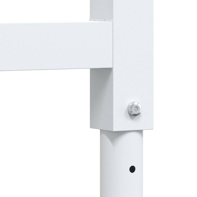 Casa si Gradina - Constructii - Scule de mana si unelte - Mese si bancuri de lucru - Banc lucru 80x60x(73-99,5) cm lemn masiv acacia dreptunghiular, maro și alb - Infinity.ro