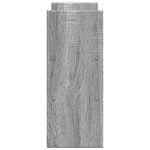 Laptop, Telefoane si Tablete - Laptopuri si accesorii - Accesorii Laptop - Standuri/Coolere notebook - Organizator birou, gri sonoma, 40x17x41 cm, lemn prelucrat - Infinity.ro