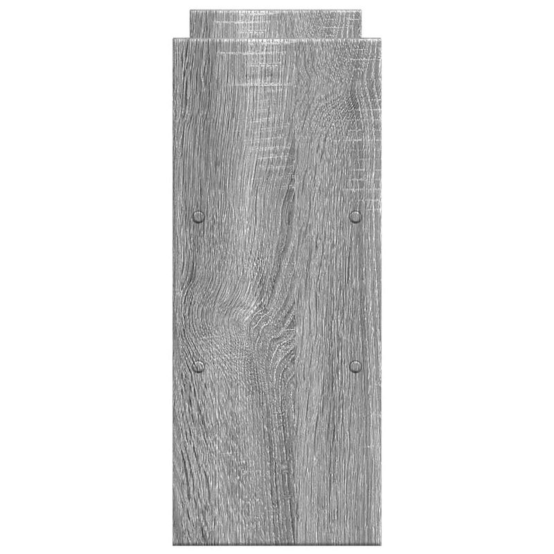 Laptop, Telefoane si Tablete - Laptopuri si accesorii - Accesorii Laptop - Standuri/Coolere notebook - Organizator birou, gri sonoma, 40x17x41 cm, lemn prelucrat - Infinity.ro