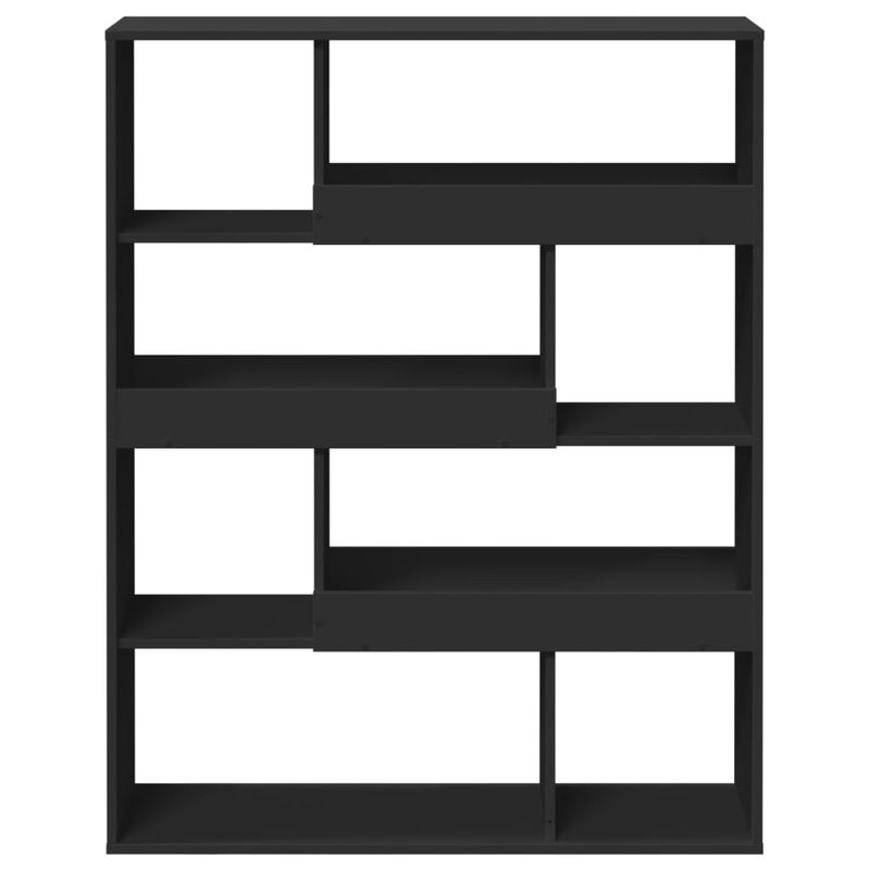 Casa si Gradina - Mobilier - Biblioteci si rafturi - Biblioteci - Biblioteca, negru, 100x33x125,5 cm, lemn prelucrat - Infinity.ro