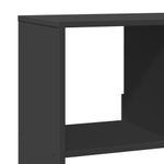 Casa si Gradina - Mobilier - Biblioteci si rafturi - Biblioteci - Biblioteca, negru, 100x33x125,5 cm, lemn prelucrat - Infinity.ro