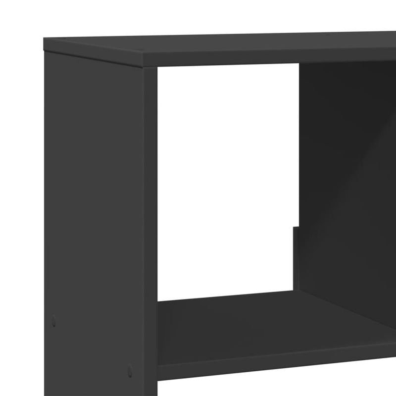 Casa si Gradina - Mobilier - Biblioteci si rafturi - Biblioteci - Biblioteca, negru, 100x33x125,5 cm, lemn prelucrat - Infinity.ro
