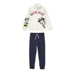 Fashion, accesorii si bijuterii - Copii - Imbracaminte copii - Treninguri si compleuri copii - Trening Fete Minnie Mouse, DY76E6314,Alb/Albastru, 104 CM, 4 ani - Infinity.ro
