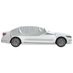 Auto si Moto - Intretinere auto - Huse auto - Husa auto partiala, cu carlige, argintiu, XL, PEVA - Infinity.ro