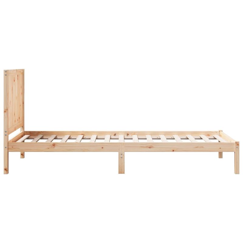 Casa si Gradina - Mobilier - Paturi si accesorii - Paturi - Cadru pat foarte lung fara saltea, 100x220 cm, lemn masiv - Infinity.ro