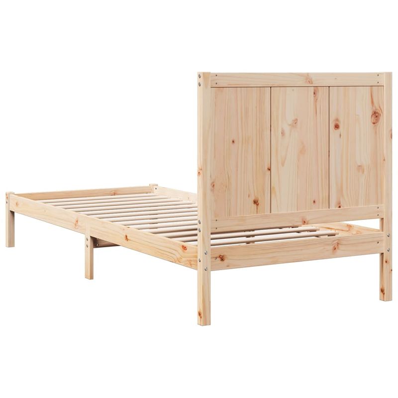 Casa si Gradina - Mobilier - Paturi si accesorii - Paturi - Cadru pat foarte lung fara saltea, 100x220 cm, lemn masiv - Infinity.ro