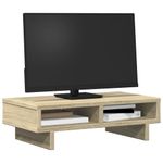 PC, gaming si accesorii - Desktop PC & monitoare - Accesorii monitoare - Suport de monitor, stejar sonoma, 50x27x15 cm, lemn prelucrat - Infinity.ro