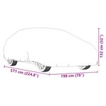 Auto si Moto - Intretinere auto - Huse auto - Husa auto pentru Sedan curele cu catarama complet, argintiu XXL - Infinity.ro