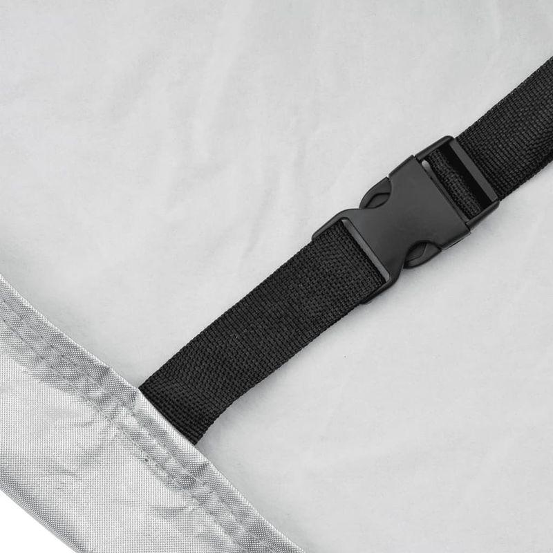 Auto si Moto - Intretinere auto - Huse auto - Husa auto SUV, curele cu catarama, complet, argintiu M PEVA - Infinity.ro