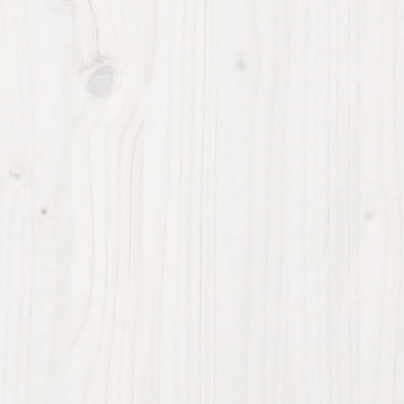 Casa si Gradina - Mobilier - Paturi si accesorii - Paturi - Cadru pat fara saltea, alb, 100x200 cm, lemn masiv pin - Infinity.ro