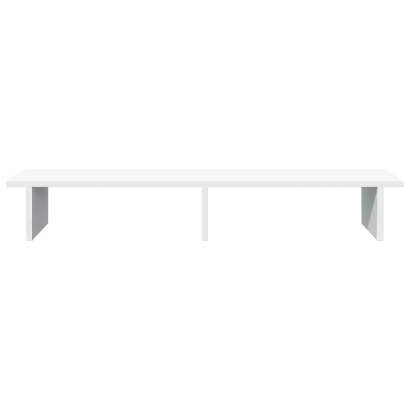 PC, gaming si accesorii - Desktop PC & monitoare - Accesorii monitoare - Suport monitor, alb, 100x27x15 cm, lemn prelucrat - Infinity.ro