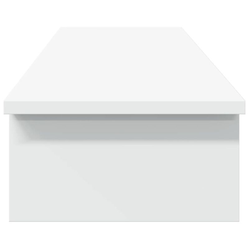 PC, gaming si accesorii - Desktop PC & monitoare - Accesorii monitoare - Suport monitor, alb, 100x27x15 cm, lemn prelucrat - Infinity.ro