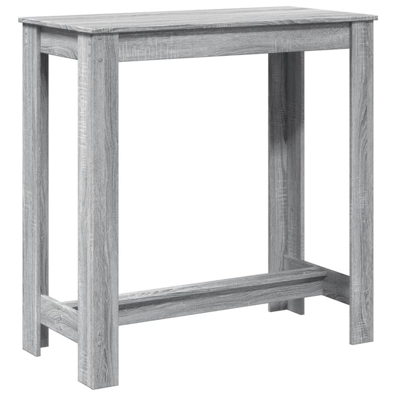 Casa si Gradina - Mobilier - Mese si birouri - Mese bucatarie si dining - Masa de bar, Sonoma gri, 102x50x103,5 cm, lemn prelucrat - Infinity.ro