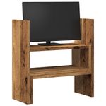 Laptop, Telefoane si Tablete - Laptopuri si accesorii - Accesorii Laptop - Standuri/Coolere notebook - Organizator birou, lemn vechi, 40x17x41 cm, lemn prelucrat - Infinity.ro