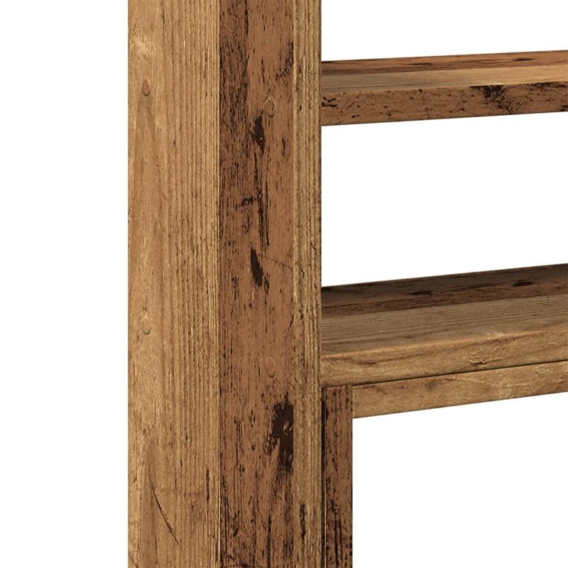 Laptop, Telefoane si Tablete - Laptopuri si accesorii - Accesorii Laptop - Standuri/Coolere notebook - Organizator birou, lemn vechi, 40x17x41 cm, lemn prelucrat - Infinity.ro